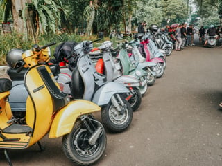 Scooter vs. Driver in Bali