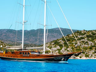 Blue Cruise: Gulet Sailing the Turkish Coast