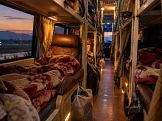 Sleeper Bus vs Sleeper Train in Vietnam
