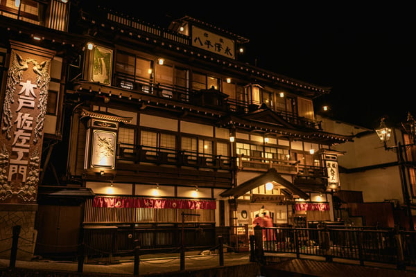 Ryokan with an onsen: private bath or shared, and which town earns the night