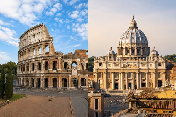Staying Near the Colosseum vs. the Vatican