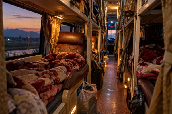 Sleeper Bus vs Sleeper Train in Vietnam