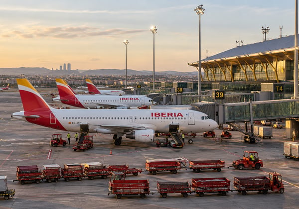 Flying Inside Spain: When It Beats the Train