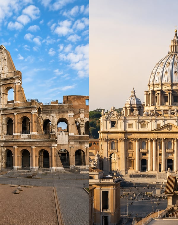 Staying Near the Colosseum vs. the Vatican