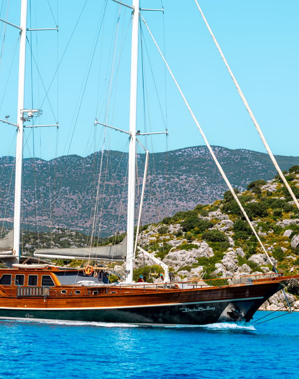 Blue Cruise: Gulet Sailing the Turkish Coast
