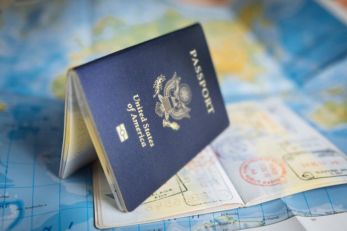 A passport and boarding pass ready for a trip to Bali
