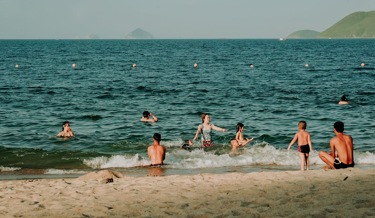 A family-friendly Thai beach with calm shallow water