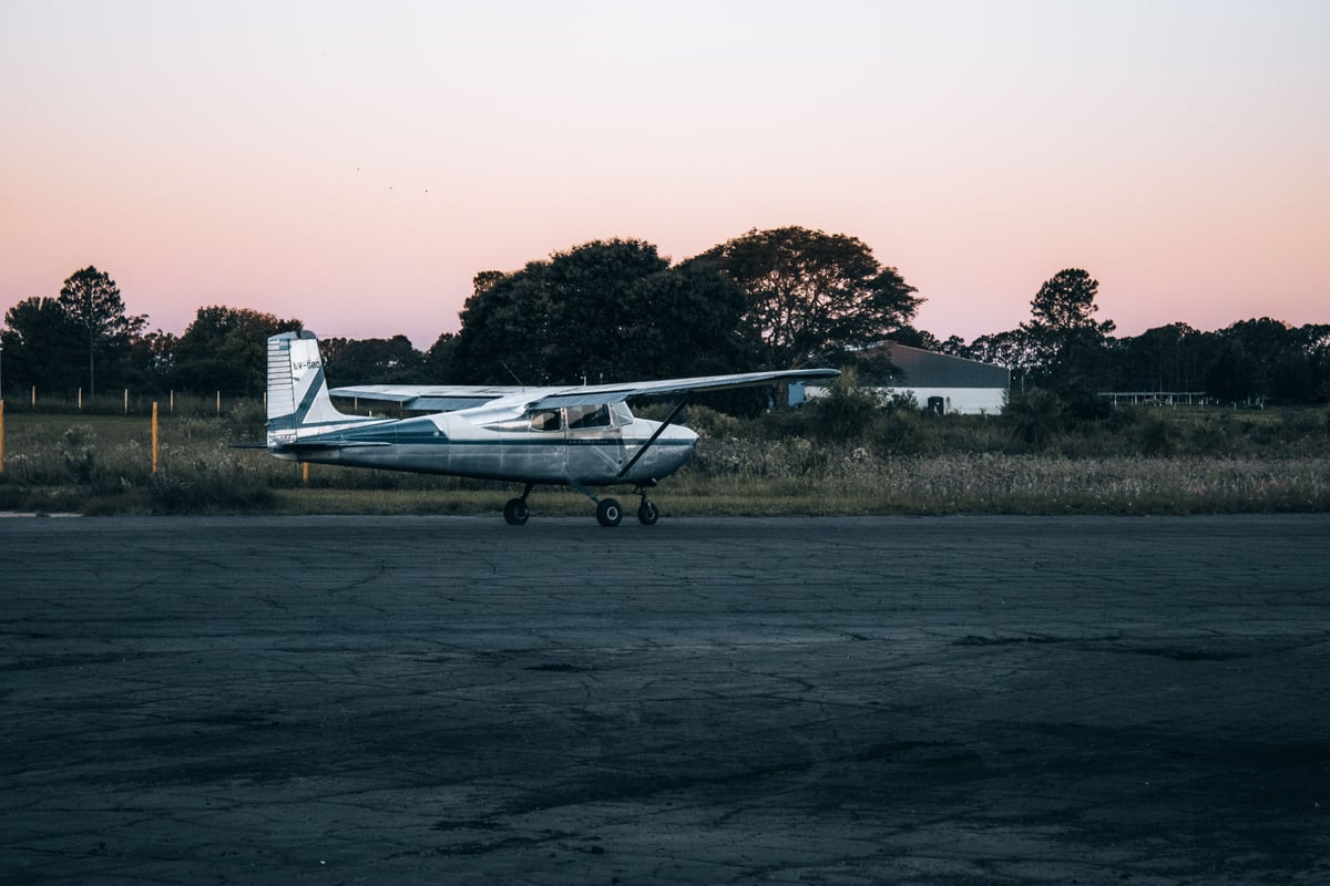 A small island airport in southern Thailand