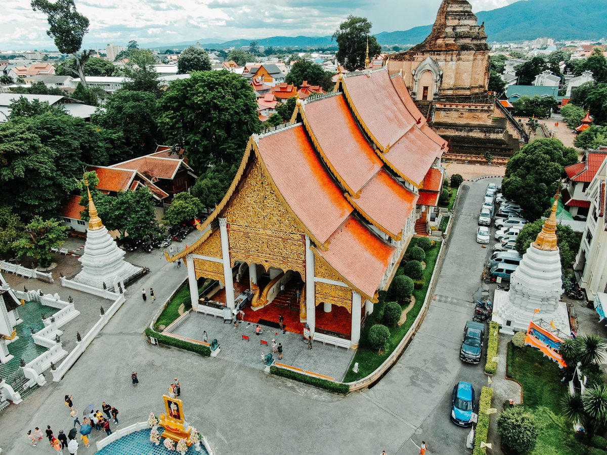 Chiang Mai's Old City — a temple, the moat, or a leafy lane