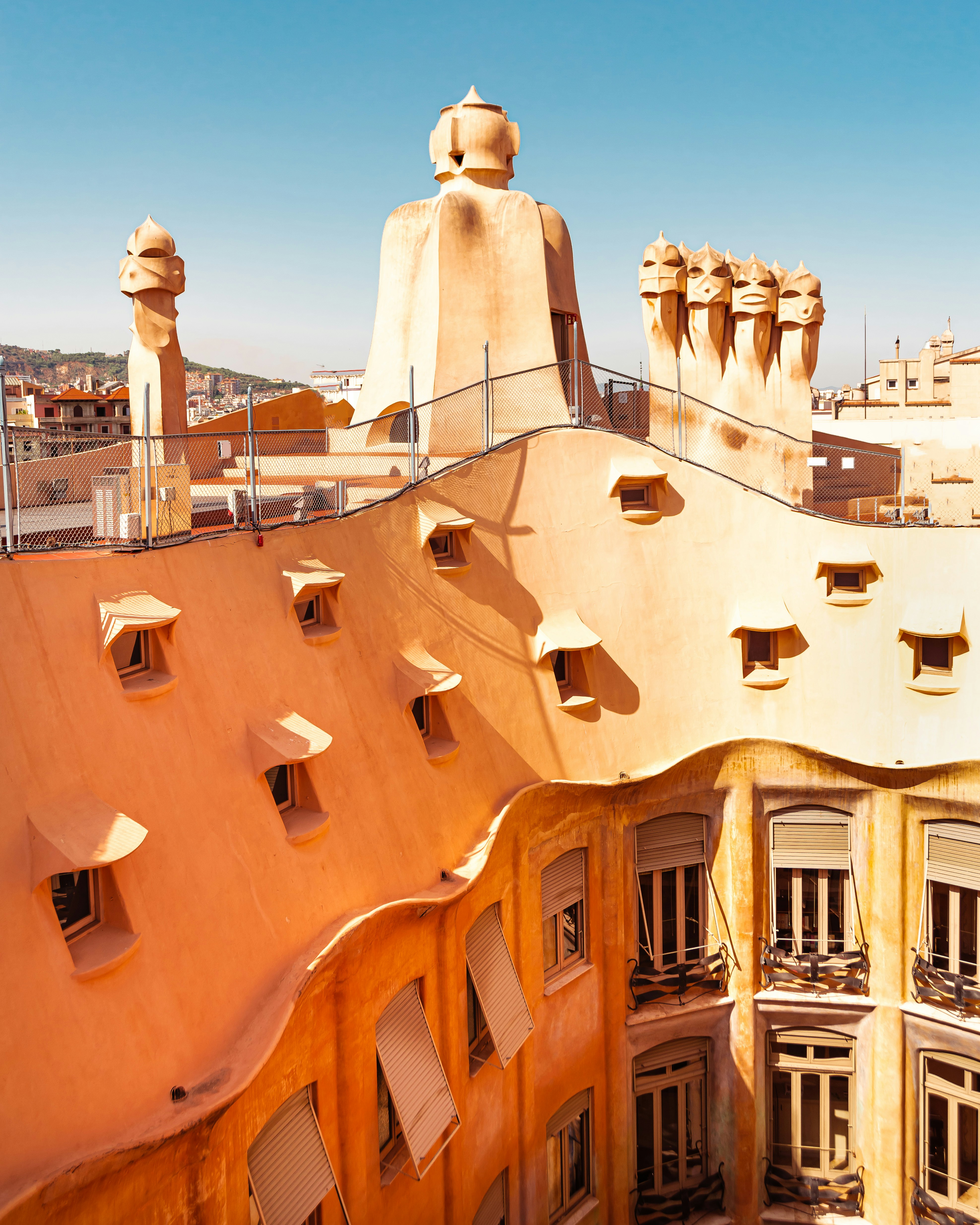 Casa Milà (La Pedrera) warrior-chimney rooftop
