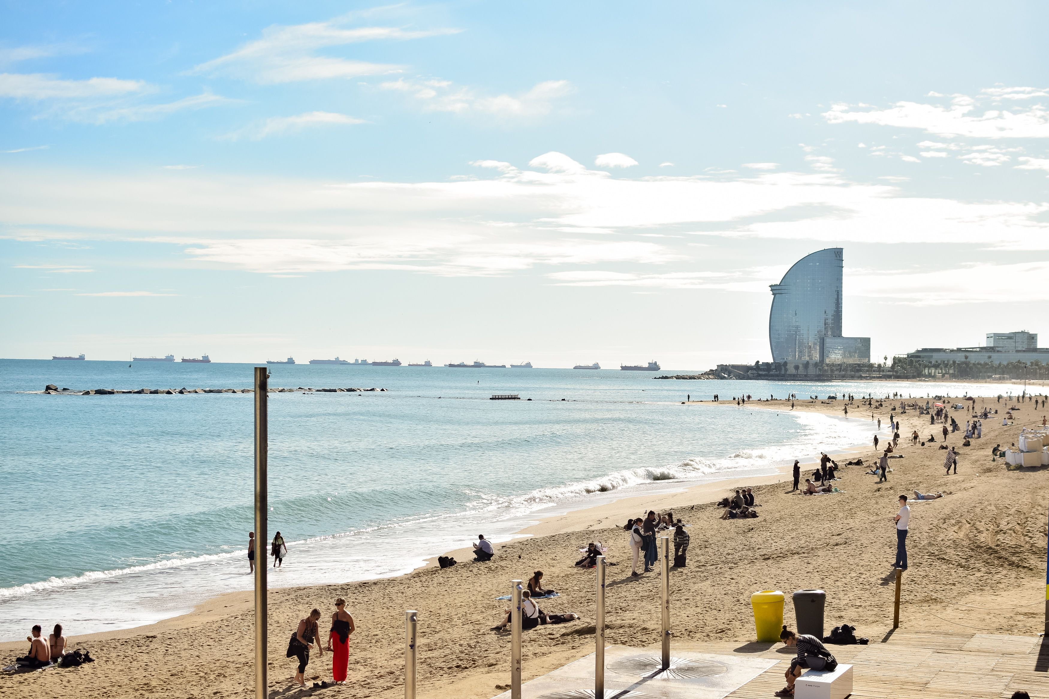 A Catalonia day-trip scene — Montserrat or Girona — signaling the wider week