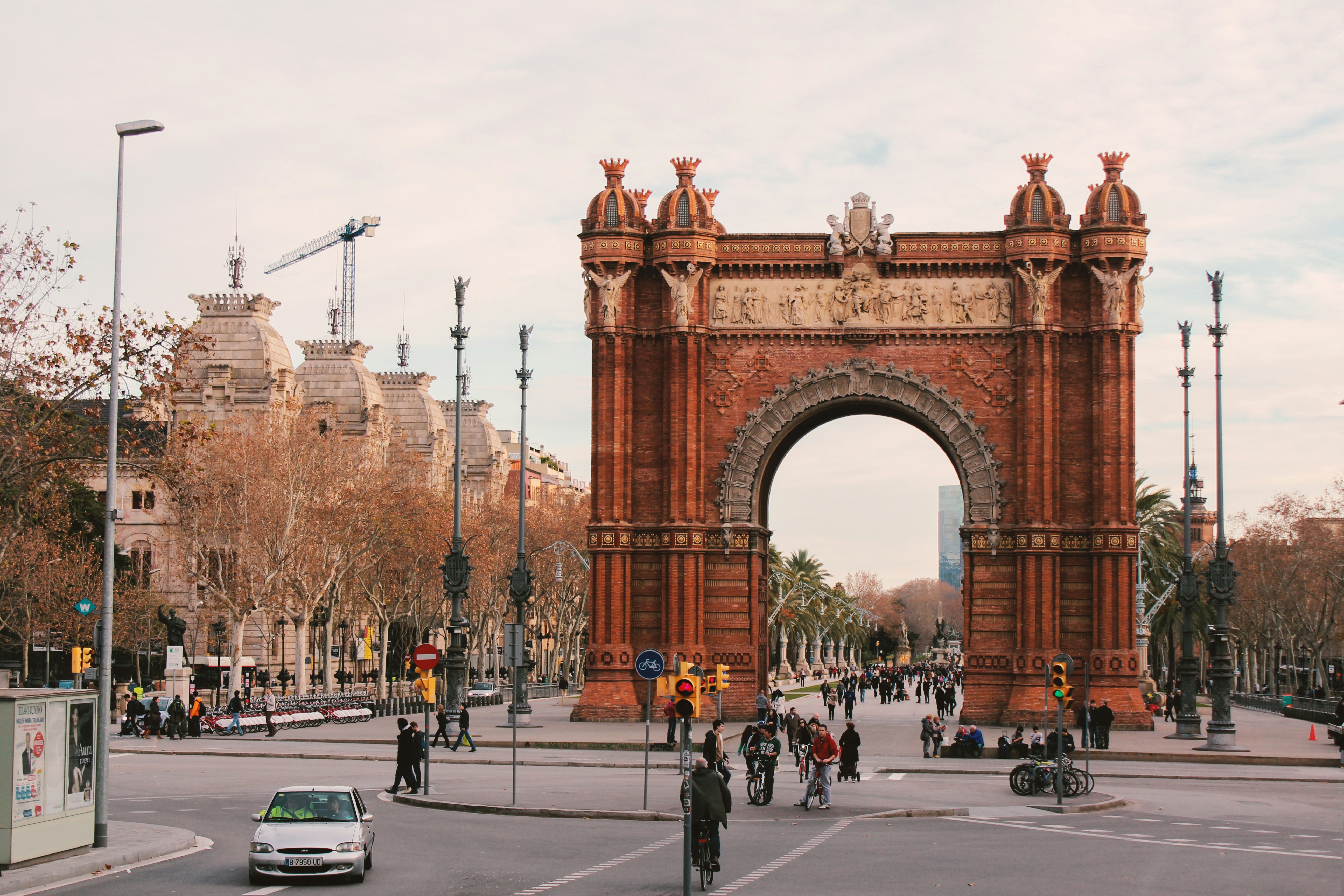 The Arc de Triomf promenade, rowboats on the Ciutadella lake, or a hilltop park view